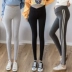 Bà bầu quần legging mùa xuân và mùa thu cotton mang thai nâng bụng thời trang mẹ gầy phần có thể mặc quần lửng eo thấp phần chín quần - Phụ nữ mang thai quần / quần bụng Phụ nữ mang thai quần / quần bụng