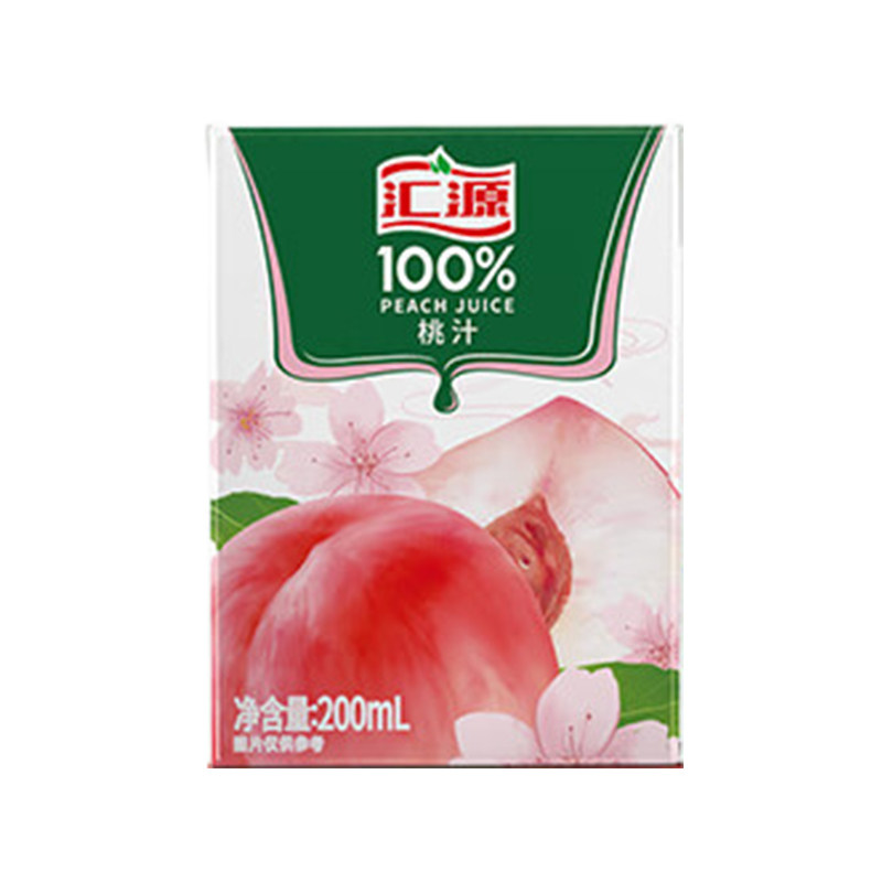 汇源果汁纯果汁200ml*24盒装整箱橙汁苹果汁葡萄桃汁含维生素饮料,淘宝优惠券,粉丝福利购,淘宝优惠卷