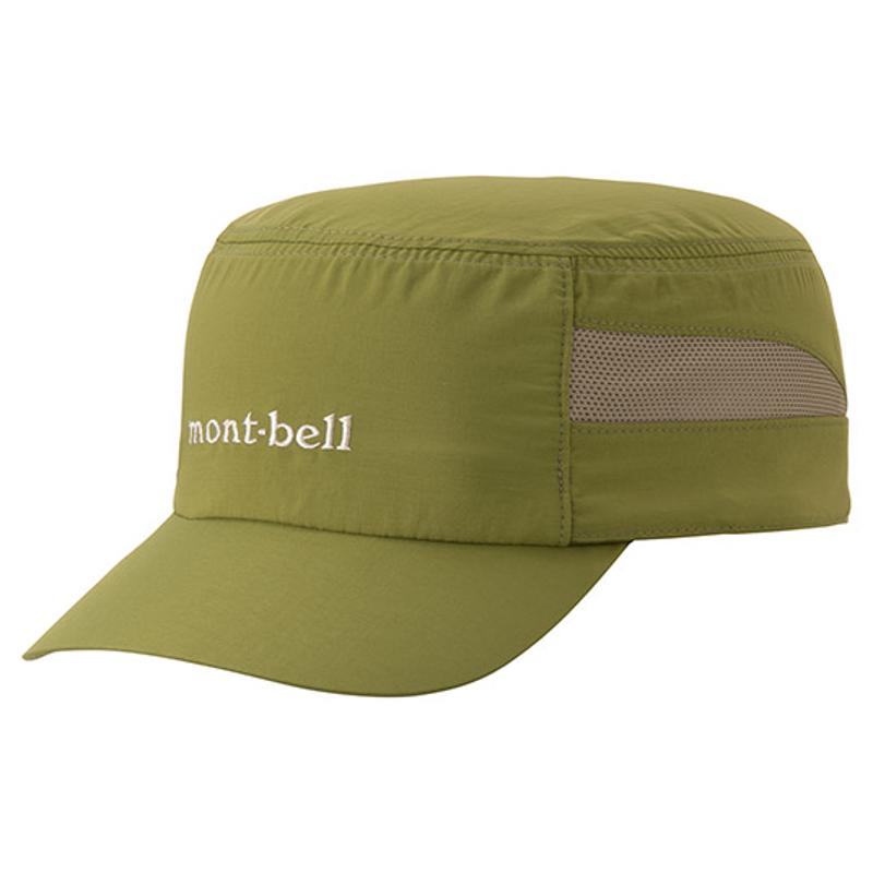 mont·bell遮阳帽防晒透气可收纳脖颈防晒轻便户外帽 - 图1