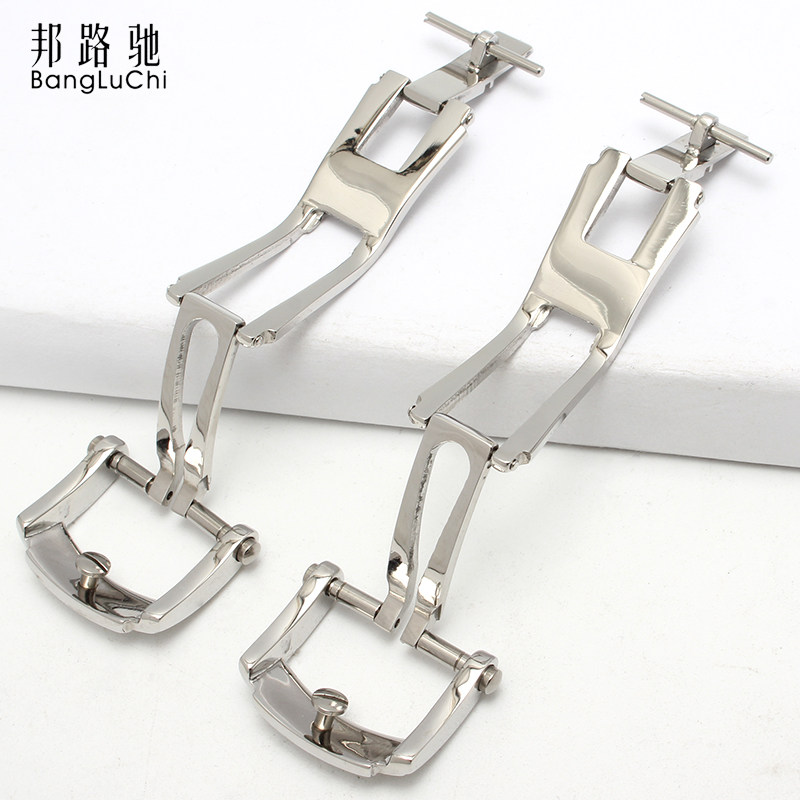 双按格拉苏蒂萧邦百达翡丽蝴蝶扣 邦路驰配件