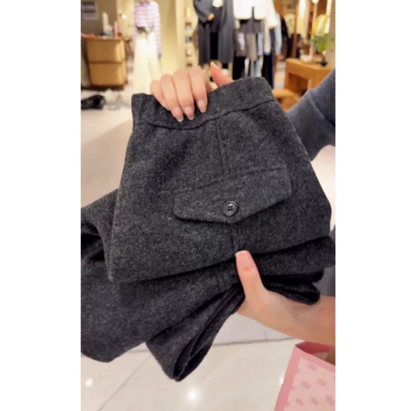 清仓捡漏加绒加厚弯刀阔腿裤女冬季梨形身材高腰宽松显瘦休闲裤子,淘宝优惠券,粉丝福利购,淘宝优惠卷