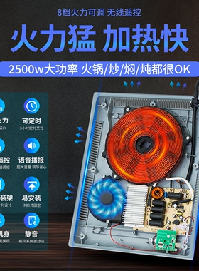 己兮超薄款隐形暗藏式岩板电磁炉