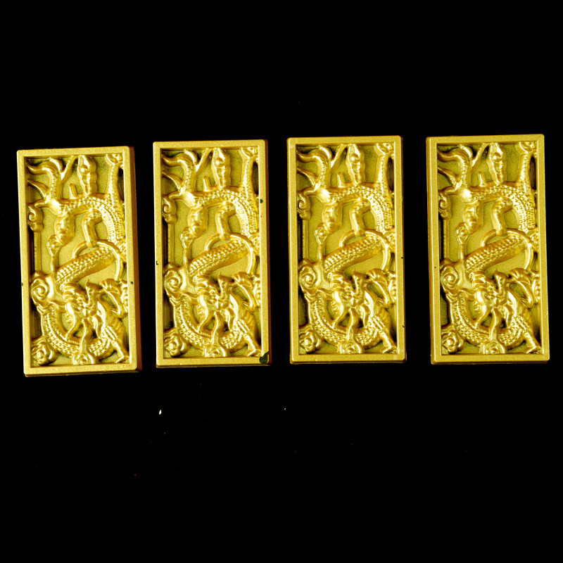 殡葬树脂金砖垫脚龙凤奠金黄金万两下葬随葬不掉色骨灰盒墓穴四角,淘宝优惠券,粉丝福利购,淘宝优惠卷