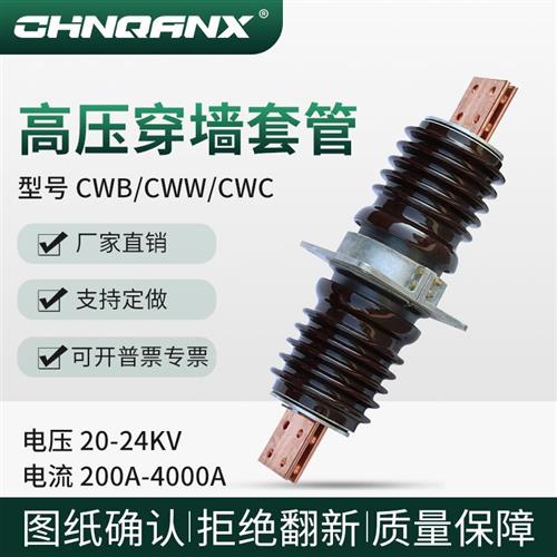 20KV户外高压穿墙套管CWB CWC CWW-24/1250A2000A2500A3150A4000A-图0