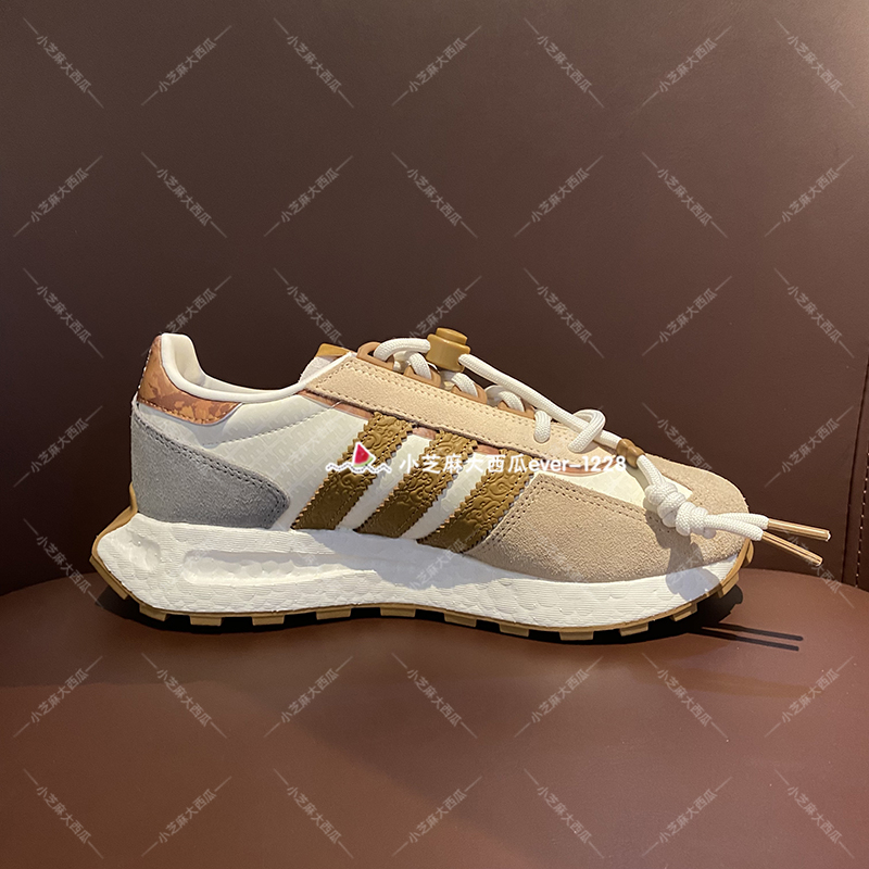 adidas三叶草专柜正品2023新年款RETROPY E5男女经典运动鞋IF2566 - 图0