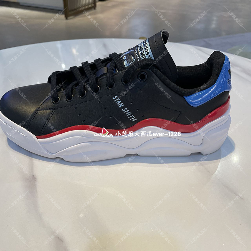 adidas三叶草BLUE VERSION& STAN SMITH经典板鞋GZ9699HQ6041 - 图1