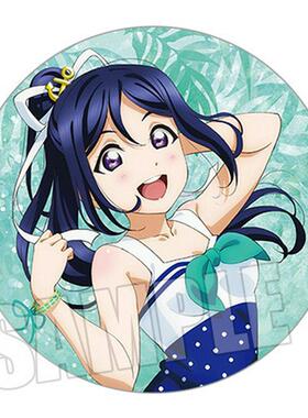 LoveLive Sunshine徽章Aqours水团小原鞠莉黑泽黛雅吧唧胸章9种/Z