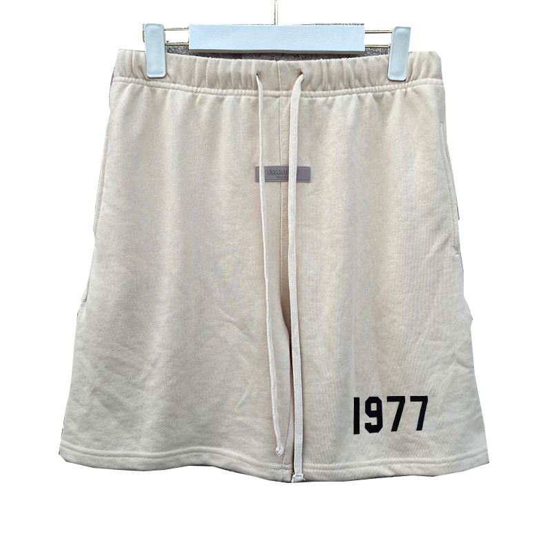 FOG潮牌Essentials1977短裤男休闲美式宽松纯棉运动健身五分裤 - 图3
