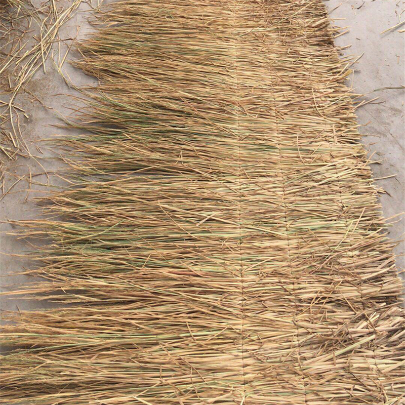 稻草帘子草垫子保温草帘草席道路防滑水泥路面养护草苫子大棚保温 - 图2