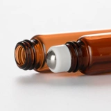 Стеклянная бутылочка для эфирных масел, шариковая бутылка, косметические портативные духи для путешествий