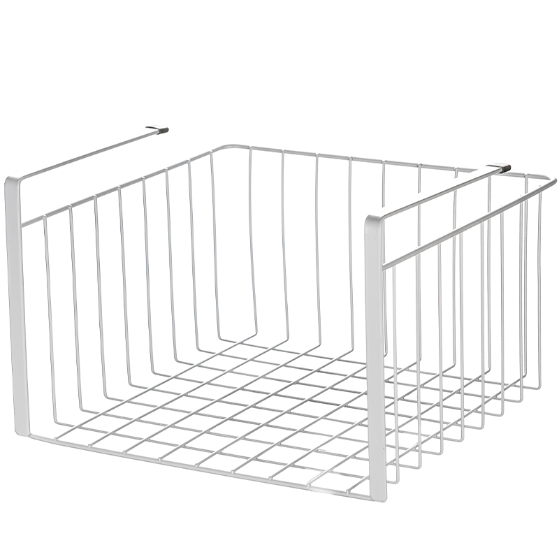 厨房橱柜下挂置物架衣柜分层悬挂宿舍吊柜下挂篮挂架收纳整理神器 - 图3