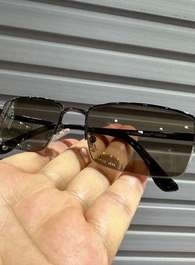 天然正宗老石头镜原石眼镜清凉去火养眼防干涩半框带棉男