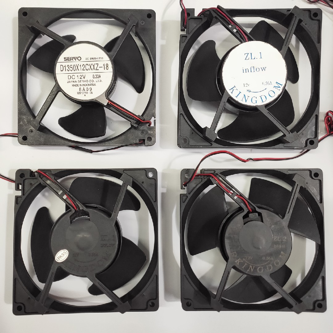 正品SERVO D1350X12CXXZ-18 DC12V 0.33A压缩机风机 冰箱雪柜风扇 - 图3