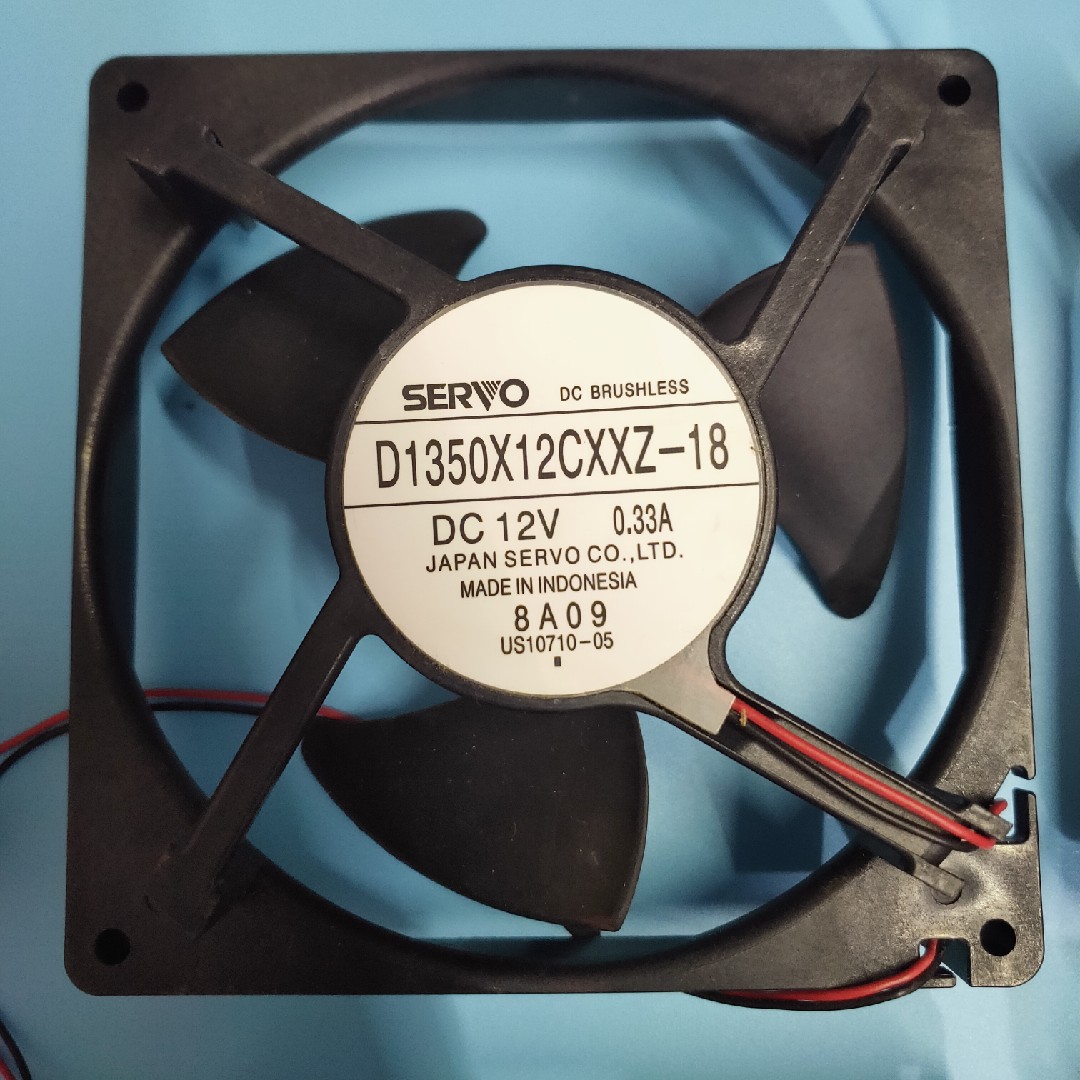 正品SERVO D1350X12CXXZ-18 DC12V 0.33A压缩机风机 冰箱雪柜风扇 - 图0