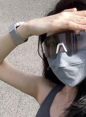 变色骑行眼镜日夜两用墨镜电动车自行车防风沙灰尘骑车护目镜女款