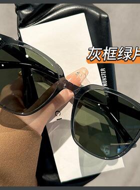 玳瑁方框墨镜女2025新款级感近视可配度数开车专用偏光太阳眼镜