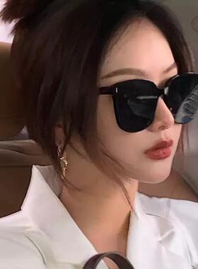 ins墨镜女级感沙滩防晒情侣太阳镜男开车遮阳司机眼镜新款正品