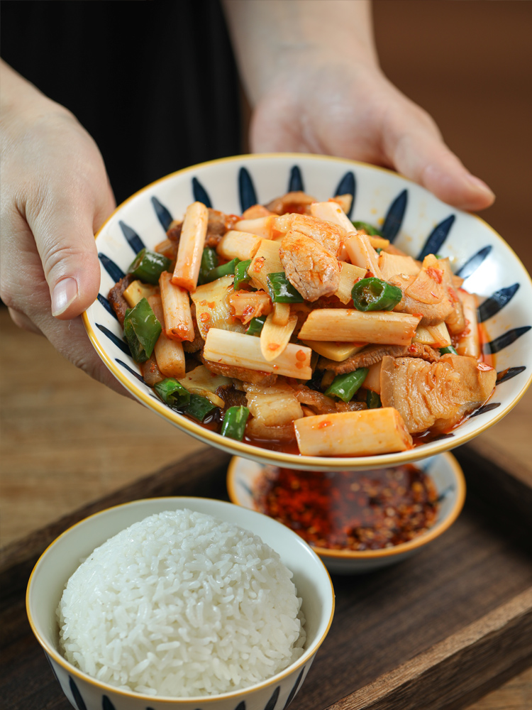 洪湖泡藕带酸辣泡椒小莲藕尖即食泡菜开味下饭菜藕节藕肠湖北特产 - 图1