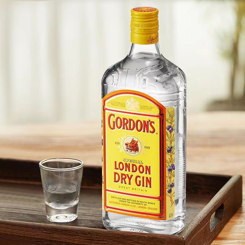 哥顿金酒 Gordon’s 伦敦干味琴酒杜松子酒南非金汤力750ml Gin - 图2