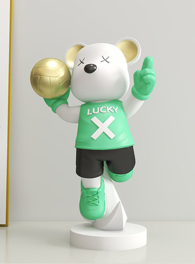 网红暴力熊小摆件装饰品