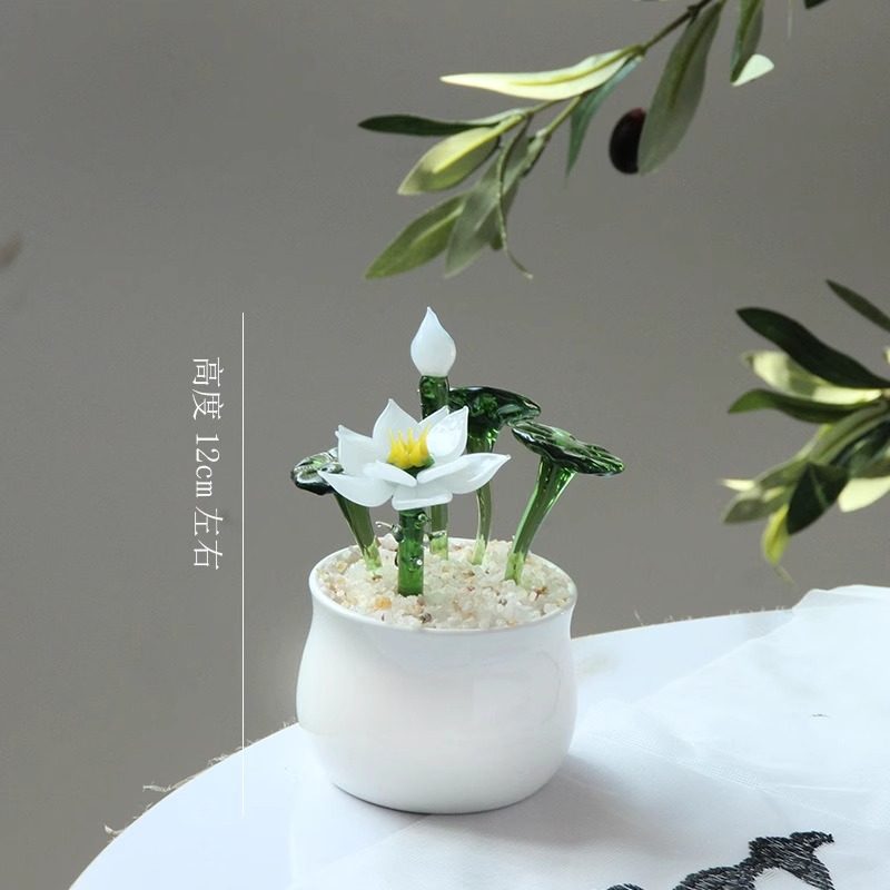 山东淄博博山琉璃摆件工艺品多肉礼品装饰桌面办公桌室客厅电视柜,淘宝优惠券,粉丝福利购,淘宝优惠卷