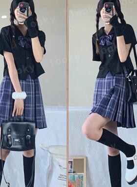 jk袖套辣妹防晒手袖冰袖女防紫外线搭配ins原宿风宽松冰丝手臂套