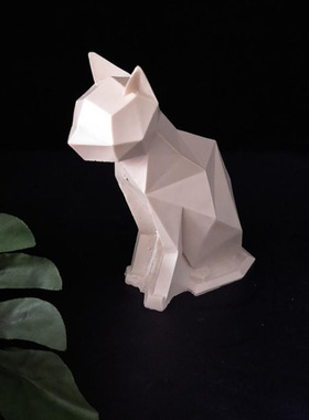 硅胶模具水泥机器猫鱼缸摆件