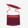 HDBFORM contrasting color functional crossbody bag