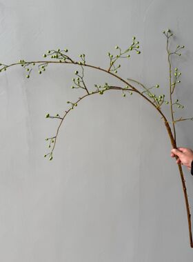 山归来仿真花枝条室内桌面摆件