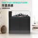 BESSN fish tank cabinet simple aesthetic designer recommends 2026 living room home side filter fish tank base cabinet for landscaping