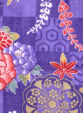 日本企划设计进口纯棉三层纱布厚质耐用两面双面手帕 古布调市松