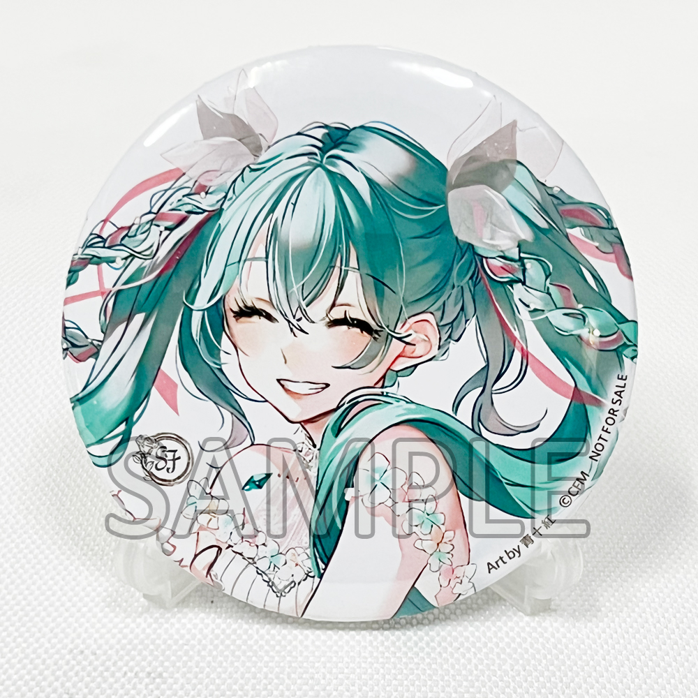 初音未来MIKU花篮鲜花特典日谷子徽章吧唧star flowers - 图1