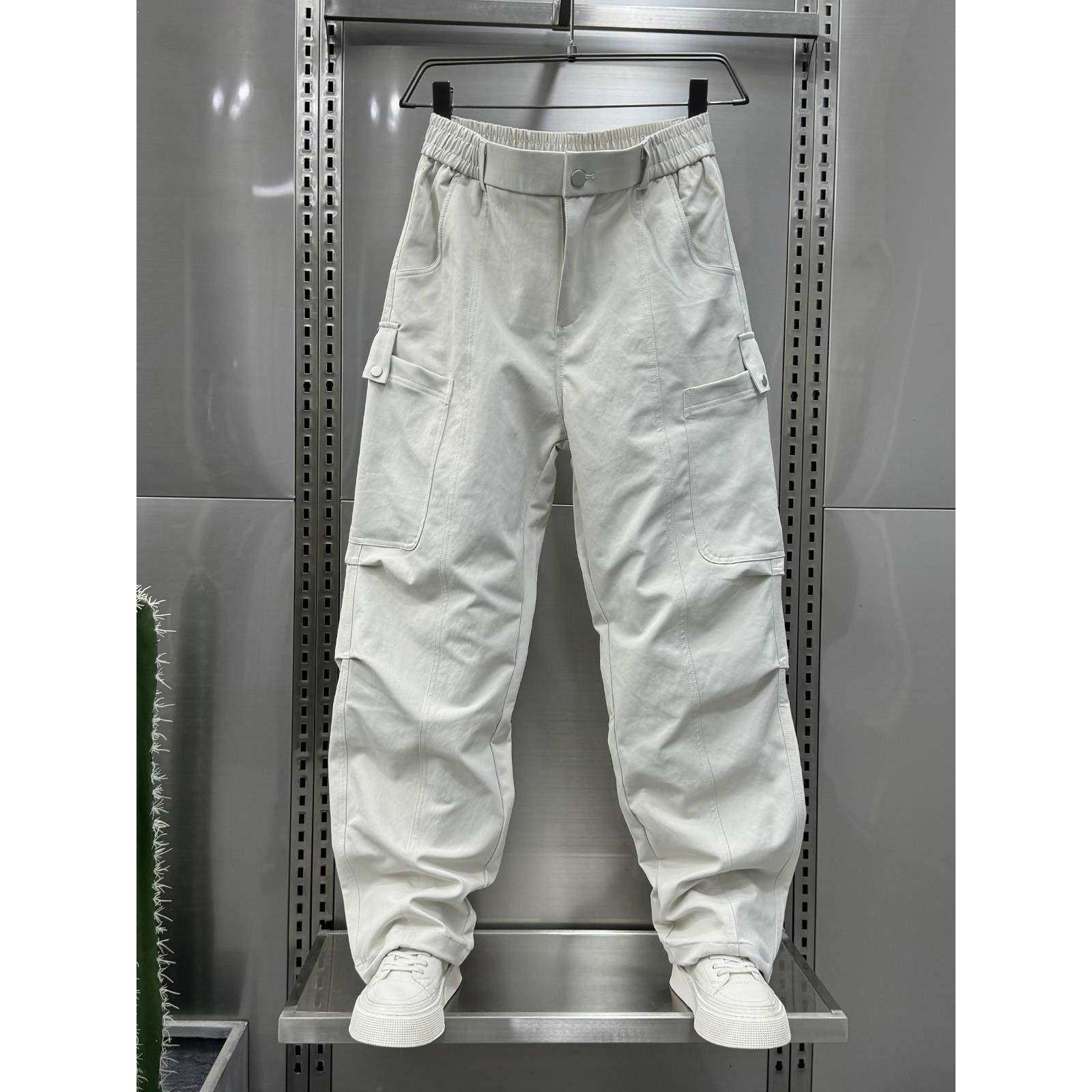 Mostarsea~潮牌工装休闲裤男士宽松直筒哈伦裤多口袋阔腿弯刀裤,淘宝优惠券,粉丝福利购,淘宝优惠卷