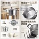 Joyoung 0-coated titanium soup pot is healthy, durable and large-capacity