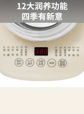 九阳养生壶炖煮一体316L不锈钢