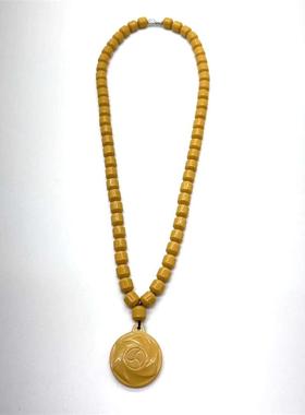 九龙道长能量牌托玛琳项炼锗石项炼负离子五行补金木水火土牌能量