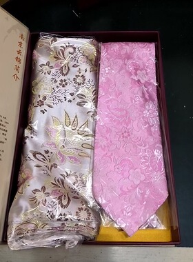 装饰商务风礼品黄色围巾