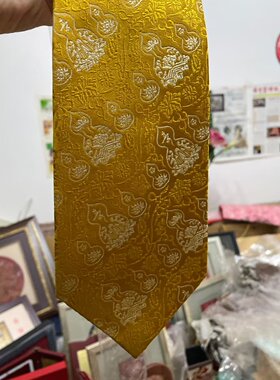 男士礼品红色领带特产现货