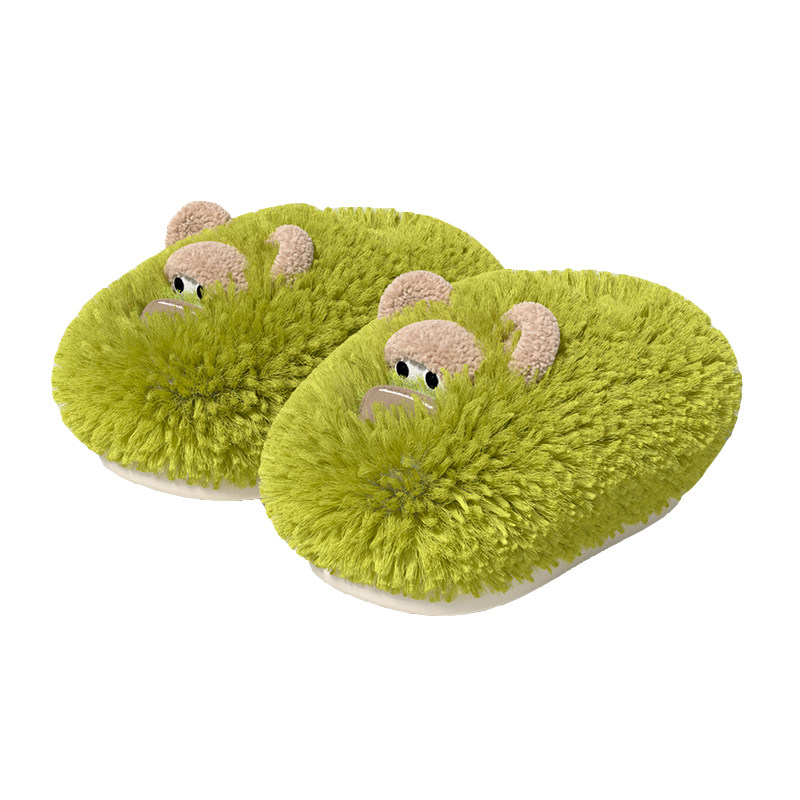 暖绒毛毛拖鞋女冬季可爱加绒2022新款室内居家用冬天棉拖鞋女包跟,淘宝优惠券,粉丝福利购,淘宝优惠卷