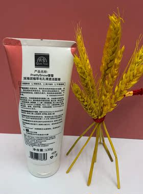 倩雪深海泥植粹舒缓 毛孔清透 保湿 净澈去油洁面膏130g