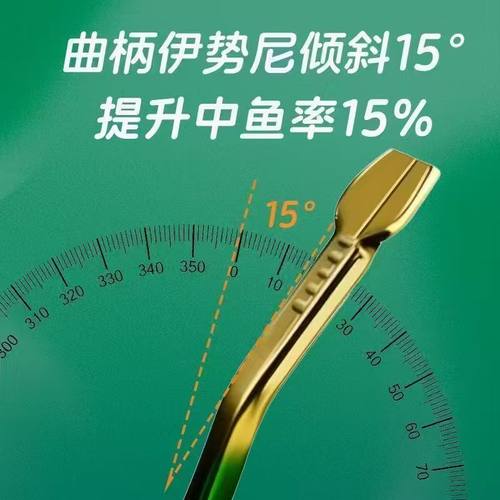 大力马七星漂全套线组绑好双钩防缠绕曲柄伊势尼鱼钩大小兼顾 - 图2