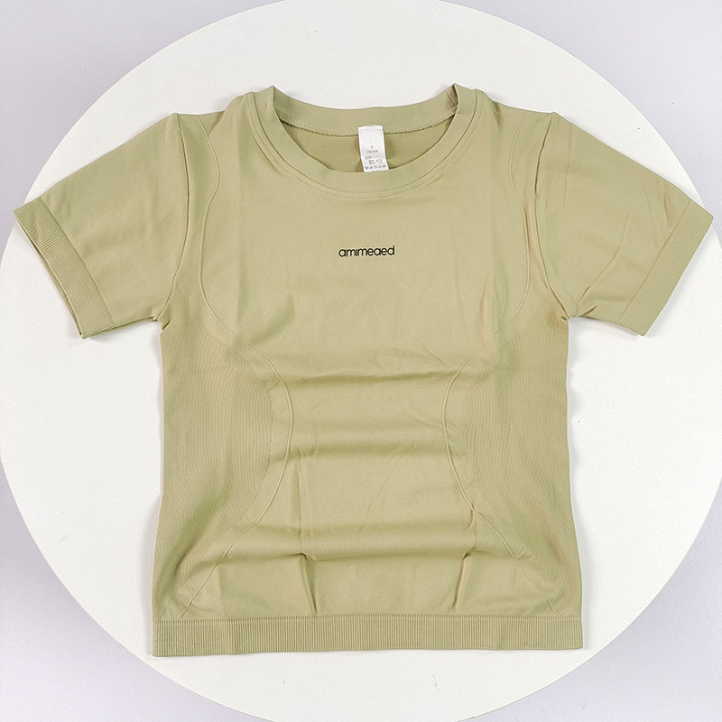 修身性感休闲运动上衣轻薄女健身服跑步速干T恤圆领短袖瑜伽服,淘宝优惠券,粉丝福利购,淘宝优惠卷