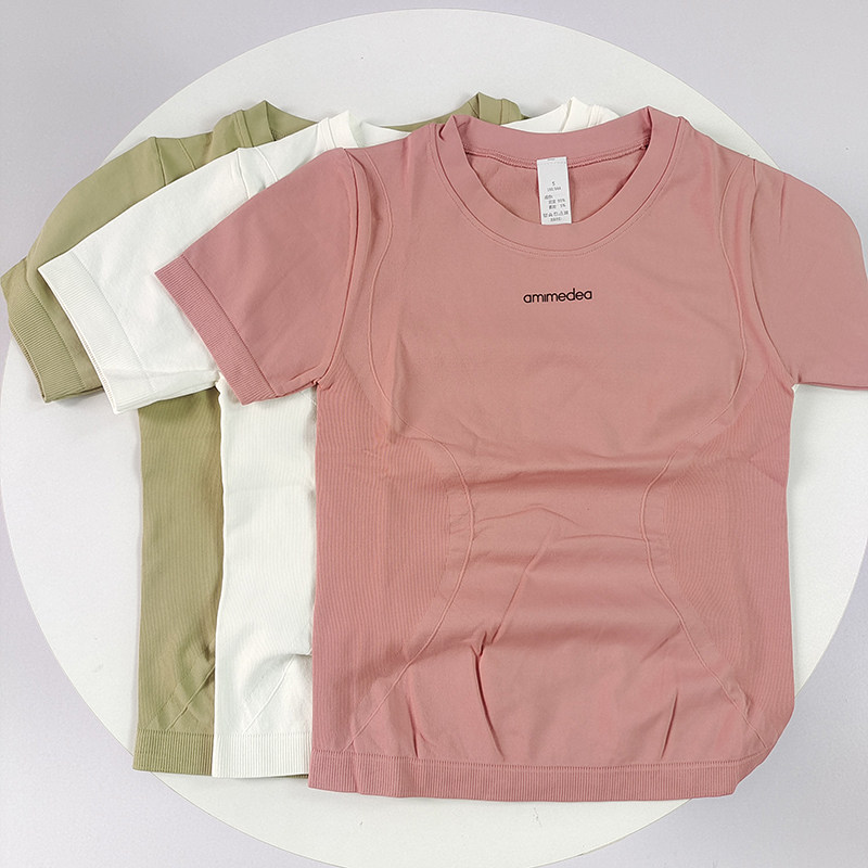 修身性感休闲运动上衣轻薄女健身服跑步速干T恤圆领短袖瑜伽服,淘宝优惠券,粉丝福利购,淘宝优惠卷