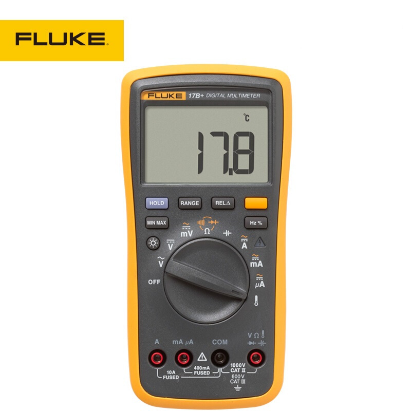 Fluke福禄克数字万用表F15B+F18B+12E+高精度便携式多用表F106 - 图1