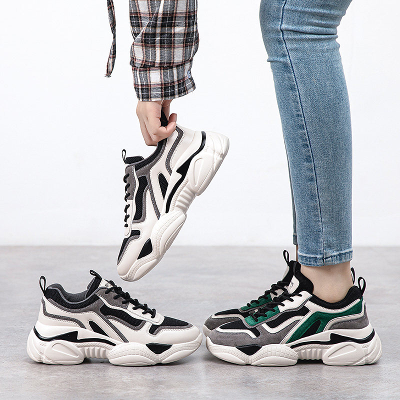 奥古狮登增高厚底老爹鞋女2025秋冬新款加绒显脚小运动鞋百搭休闲,淘宝优惠券,粉丝福利购,淘宝优惠卷