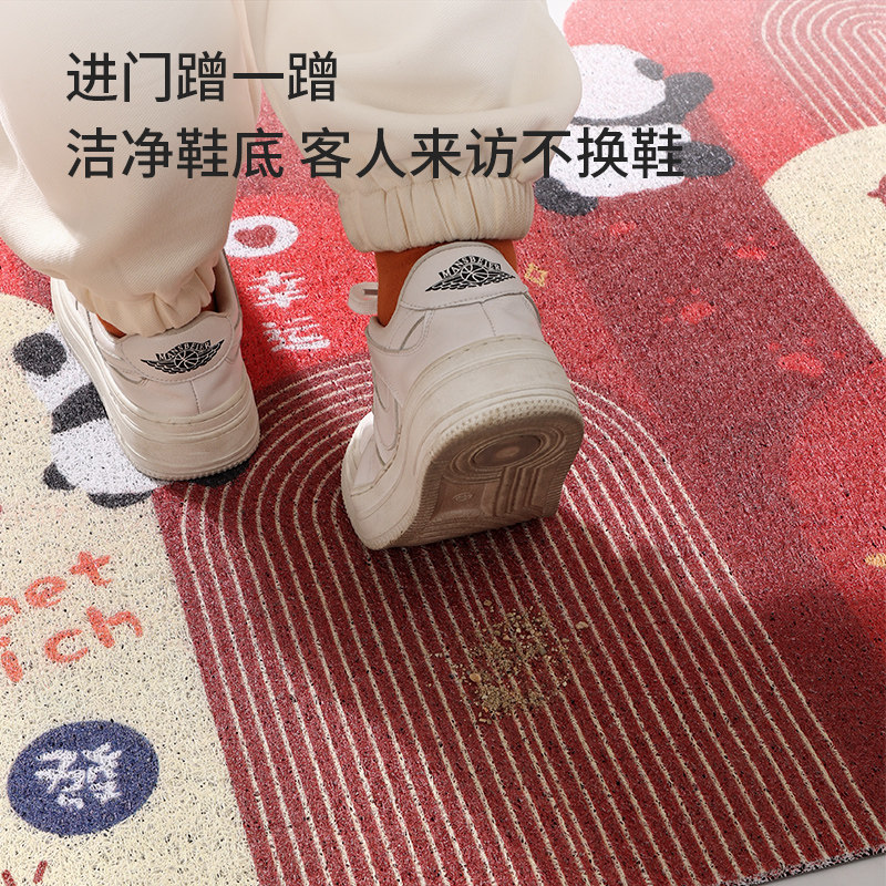 2025新款地垫入户门垫进门大门口丝圈脚垫可裁剪进户红色玄关地毯,淘宝优惠券,粉丝福利购,淘宝优惠卷