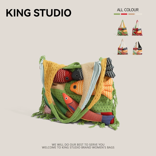 Трикотажная дизайнерская сумка через плечо, сумка на одно плечо для отдыха, тренд сезона