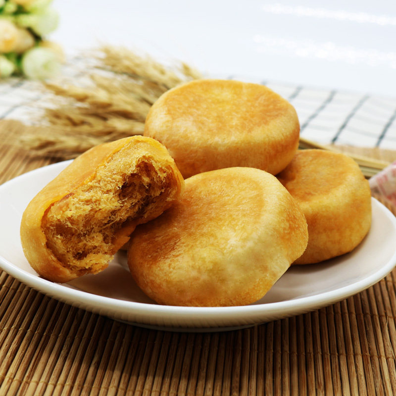 友臣肉松饼即食面包整箱早餐休闲 美王食品传统糕点