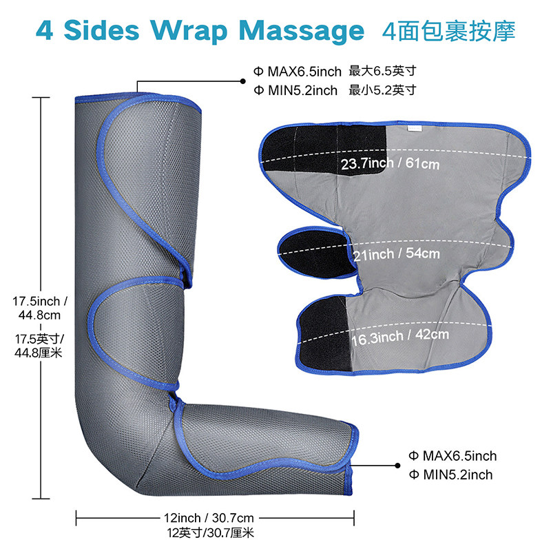 空气波脚底小腿静脉穴位理疗按摩仪 森凝按摩足疗机