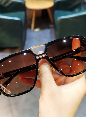 潮时尚双梁大框开车护目墨镜